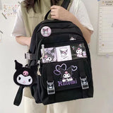 Cartoon Anime Rugzak voor Meisjes - Waterdichte Laptop Schooltas