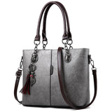Casual schoudertas voor dames - luxe handtas designer crossbody vintage tote