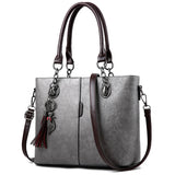 Casual schoudertas voor dames - luxe handtas designer crossbody vintage tote