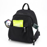 Mini rugzak met meerdere vakken voor dames - Lichtgewicht rugzak reistas schooltas