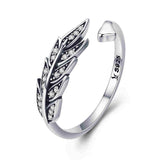 Adjustable Rings For Women - 925 Sterling Silver Open Size Rings