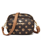 Kleine handtas voor dames - portemonnee schoudertas messenger tas synthetisch leer