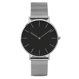 Minimalistisch horloge voor dames - Luxe quartz klok met mesh band