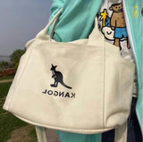Casual canvas tas voor dames - veelzijdige tote crossbody schouderhandtas