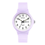 Minimalistisch polshorloge voor dames - Kalenderhorloge waterdicht lichtgevend damesklok