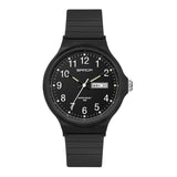Minimalistisch polshorloge voor dames - Kalenderhorloge waterdicht lichtgevend damesklok