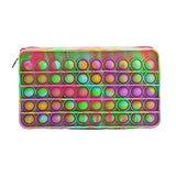 Antistress Pop It Fidget Pencil Case - Sensory Silicone Toy Bubble Storage Bag For Children Kids Large Pops Its