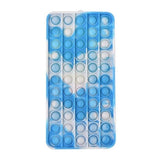 Antistress Pop It Fidget Pencil Case - Sensory Silicone Toy Bubble Storage Bag For Children Kids Large Pops Its