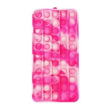 Antistress Pop It Fidget Pencil Case - Sensory Silicone Toy Bubble Storage Bag For Children Kids Large Pops Its