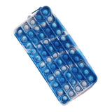 Antistress Pop It Fidget Pencil Case - Sensory Silicone Toy Bubble Storage Bag For Children Kids Large Pops Its