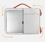 Laptophoes voor 14,1-15,4 inch notebooks - waterdichte schoudertas, draagtas, draagtas,