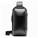 Borsttas met USB 3.0-oplaadpoort - Antidiefstalslot Waterdichte schoudertas Reistas