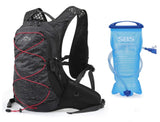 12L Backpack with Water Bag for Running and Cycling - Bicycle Bike Bag Breathable Waterproof Ultralight