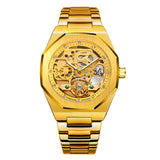 Mechanische Edelstahl-Luxusuhr Mode für Herren - Business-Armbanduhr