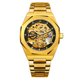 Mechanische Edelstahl-Luxusuhr Mode für Herren - Business-Armbanduhr