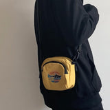 Mini Handtas voor Dames - Canvas Schoudertas Crossbody Tas Dames Portemonnee Telefoon Zak