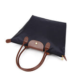 Sac à main fourre-tout en nylon imperméable - Sac à aisselles tendance pour femme Oxford Beach Shopping