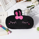 Cartoon Animals Plush Pencil Case - Kawaii Pouch Bag Case School and Office Supplies
