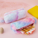 Creative Rainbow Gradient Color Pencil Case - School Pen Holder Case Pouch for Girls Students