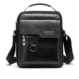 Large Capacity Crossbody Bag For Men - Shoulder Messenger Handbag Artificial Leather