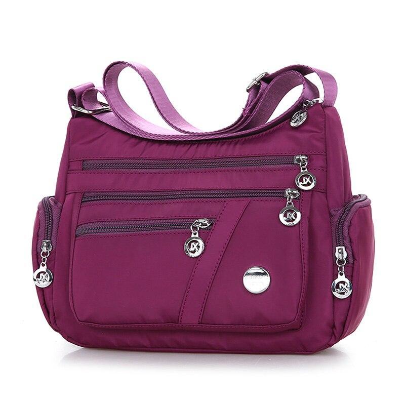 Women's Shoulder Bag Bimba Waterproof Nylon Bags Messenger Bag Casual  Female Shoulder Large Capacity Handbag Lady Messenger Bag
