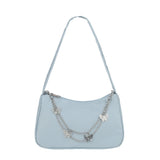 Women's Luxury Designer Handbag - Retro Ladies Shoulder Baguette Bag Nylon Purse