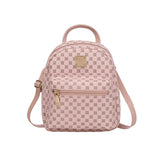 Leuke kleine rugzak voor dames / meisjes - PU-leren schoudertas Kawaii Fashion School