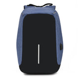 Anti-diefstal rugzak met USB-oplader - 15,6-inch schoolwaterafstotende laptoptas met grote capaciteit