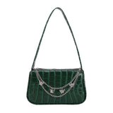 Dames luxe designer handtas - retro dames schoudertas baguette tas nylon portemonnee