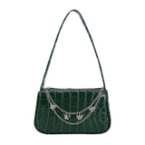 Women's Luxury Designer Handbag - Retro Ladies Shoulder Baguette Bag Nylon Purse