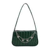Dames luxe designer handtas - retro dames schoudertas baguette tas nylon portemonnee
