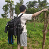 50L militärischer taktischer Rucksack für Männer – Wasserdichter Outdoor-Rucksack mit großem Fassungsvermögen und Softback zum Wandern