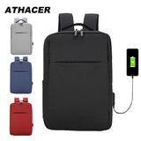 Anti-diefstal laptoprugzak voor heren - USB-oplaadpoort Waterdichte Oxford-schooltas