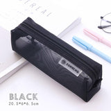 Transparent Pencil Case - Large Capacity Pouch for Teen Boys Girls School Students
