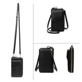 Dames Kleine Crossbody Schoudertas / Portemonnee - Mini Zadeltas Portemonnee Dames Clutch Portemonnee