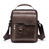Large Capacity Crossbody Bag For Men - Shoulder Messenger Handbag Artificial Leather