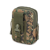 Militair tactisch heuptasje voor heren - Riemzakje Kleine zak Running Travel Camping Bag Sneeuw