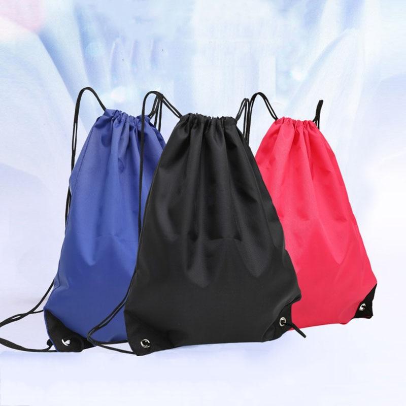Drawstring Sports Gym Backpack - Ultra Lightweight Foldable Durable Bag,  Outdoor Gym Yoga Sackpack Shoulder Rucksack for Men and Women BAG+BAG