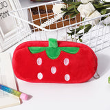 Cartoon Animals Plush Pencil Case - Kawaii Pouch Bag Case School and Office Supplies