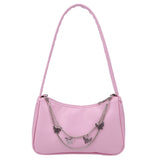 Dames luxe designer handtas - retro dames schoudertas baguette tas nylon portemonnee
