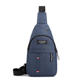 Crossbody-borsttas voor heren - Schouderriem Borsttas Messenger Travel Purse