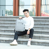 Anti-diefstal laptoprugzak voor heren - USB-oplaadpoort Waterdichte Oxford-schooltas