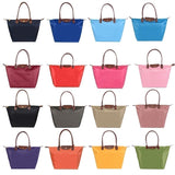 Sac à main fourre-tout en nylon imperméable - Sac à aisselles tendance pour femme Oxford Beach Shopping