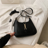 Designer onderarm handtas - PU lederen portemonnee schoudertas Satchel voor dames