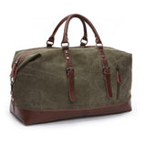 Reistas met grote capaciteit - Overnachtingsbagage Canvas snijbestendige handtas Unisex