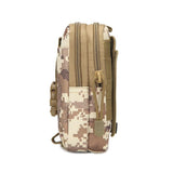 Militair tactisch heuptasje voor heren - Riemzakje Kleine zak Running Travel Camping Bag Sneeuw