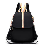 Sac à Dos Oxford Imperméable pour Femme - Sac à Dos à Bandoulière en Tissu pour Filles