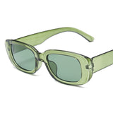 Trendy vierkante zonnebril voor dames - Retro reisbrillen Fashion Shades Anti-UV-brillen
