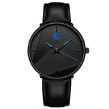 Minimalistisch horloge voor heren - Mode ultradun, eenvoudig zakelijk kwartshorloge
