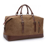 Reistas met grote capaciteit - Overnachtingsbagage Canvas snijbestendige handtas Unisex
